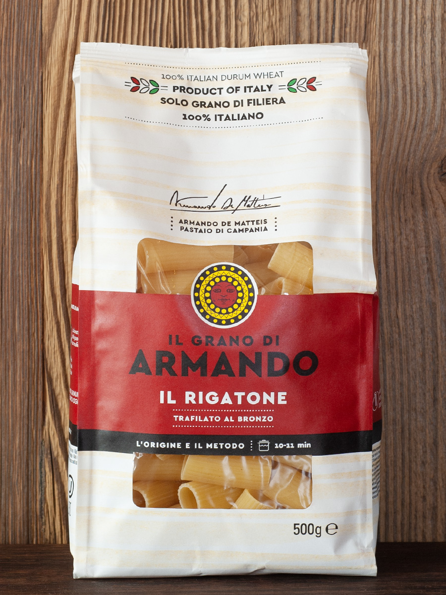 IL GRANO DI ARMANDO - Pasta Il Rigatone - 100% italiano - ohne Glyphosat